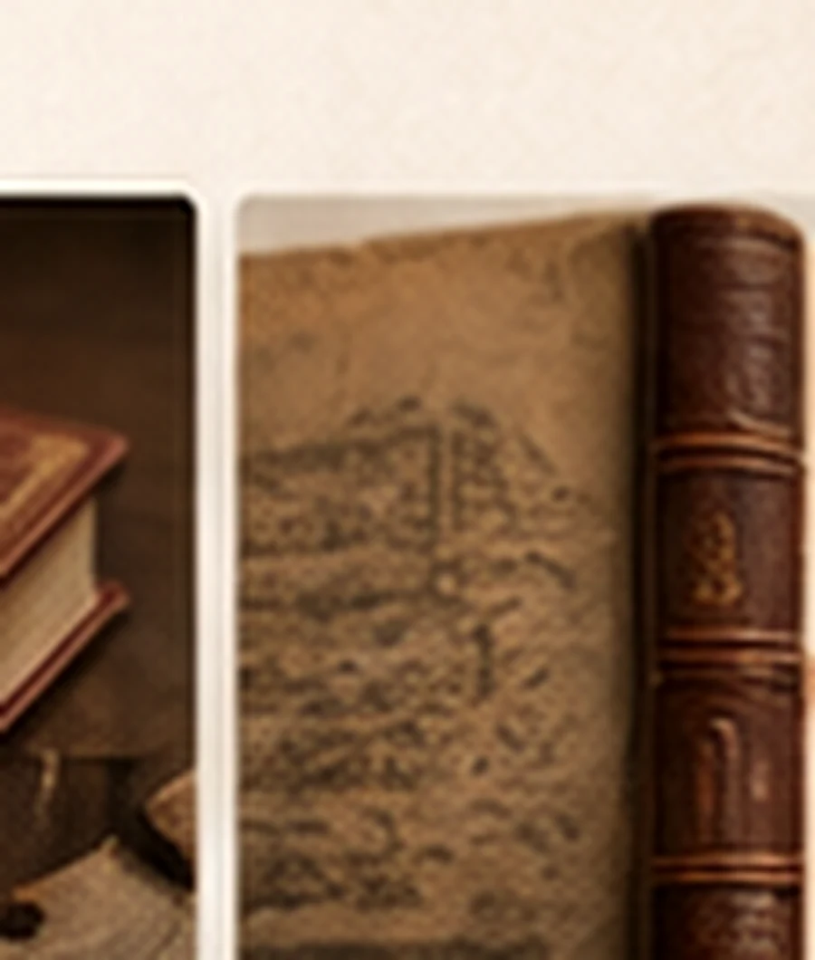 Livre ancien avant et après une restauration de reliure